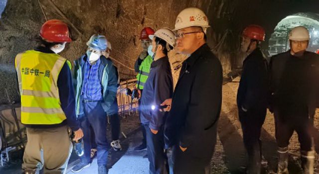 四川省質(zhì)監(jiān)局對(duì)汶馬項(xiàng)目C16標(biāo)進(jìn)行2020年下半年綜合檢查