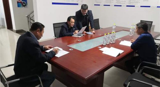 萊西市“四好農(nóng)村路”集中攻堅(jiān)（2020年）二期工程三標(biāo)段監(jiān)理處召開監(jiān)理例會(huì)