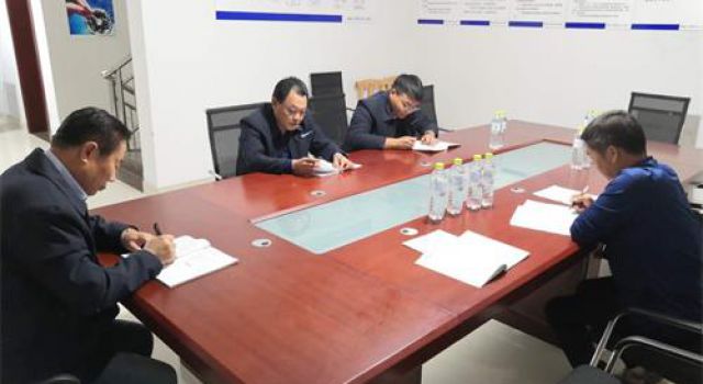 萊西市“四好農村路”三標段駐地監(jiān)理處召開監(jiān)理例會