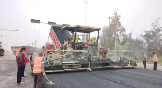 濟(jì)南市章丘區(qū)交通運輸局青云大道挖補維修工程建成通車