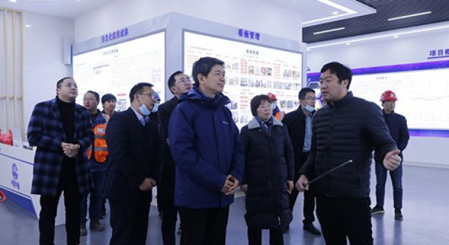山東高速集團對京臺項目進行施工現(xiàn)場調研