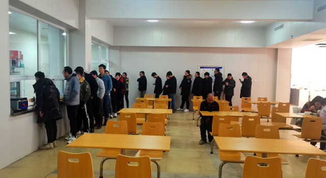 升級(jí)改造----公司員工食堂舊貌換新顏！