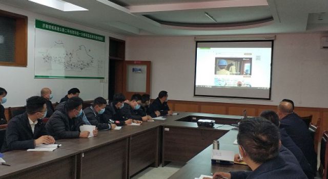 濟(jì)南大西環(huán)項(xiàng)目總監(jiān)辦一監(jiān)組組織復(fù)工安全培訓(xùn)