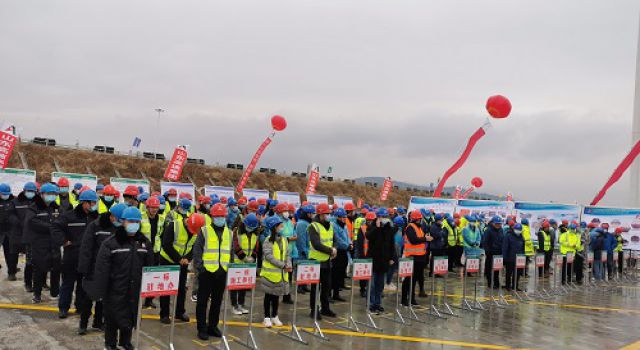 京臺項目組織“保安全、強質(zhì)量、當先鋒”春季大干活動啟動大會