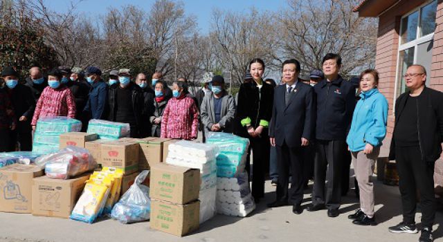 善舉凝聚美德、愛心傳遞力量----公司為淄川區(qū)社會(huì)福利中心捐贈(zèng)物資