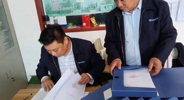 十公司考核組到博山監(jiān)理處進行月度考核