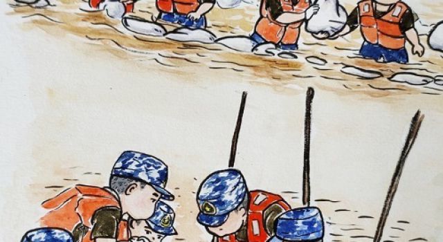 風(fēng)“豫”同舟，全國人民心連心，眾志成城渡難關(guān)