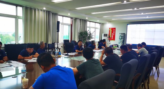 濟(jì)南至高青高速公路工程總監(jiān)辦組織召開七月份房建工程工地例會