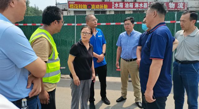 淄博市交通運輸局副局長調(diào)研S231張臺線