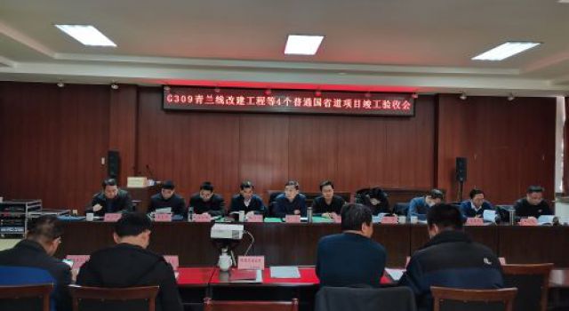 G309青蘭線張店區(qū)天乙至周村區(qū)高淄路口段改建工程 順利通過竣工驗收