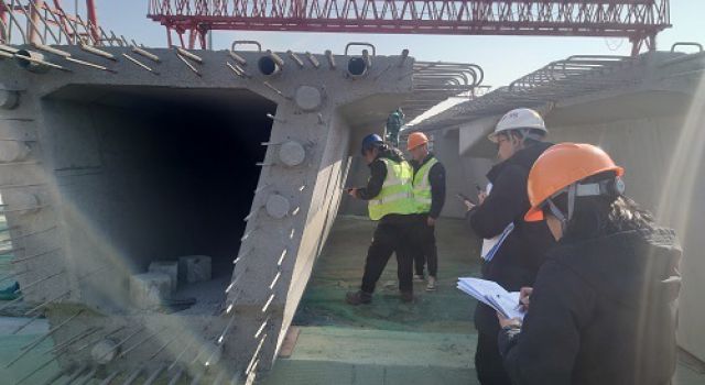 安羅高速豫冀省界至原陽(yáng)段第二總監(jiān)辦組織開(kāi)展質(zhì)量專項(xiàng)檢查