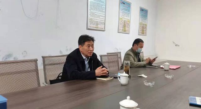 淄博市交通建設(shè)中心對張臺線進(jìn)行檢查