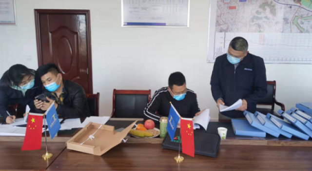 臨臨項(xiàng)目辦對第六駐地辦進(jìn)行2022年度第一季度綜合檢查