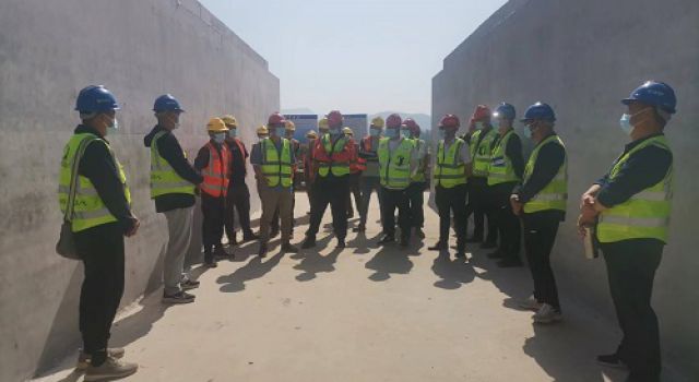 臨臨六駐地辦組織涵洞工程觀摩交流，提高品質(zhì)工程創(chuàng)建