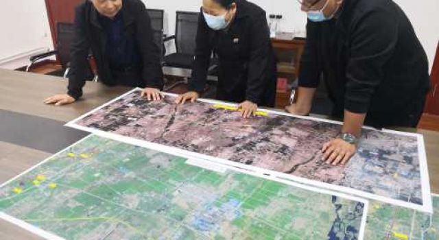 交通規(guī)劃設(shè)計(jì)二院完成莒縣高鐵北站規(guī)劃縱一、橫二路踏勘選線