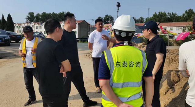 棲霞市交通局對棲霞市四好農村路提質增效建項目進行綜合巡查