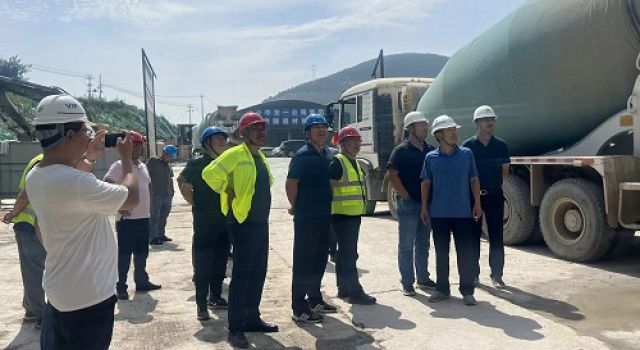 濟(jì)濰高速四標(biāo)段青風(fēng)嶺隧道迎接淄博市執(zhí)法局檢查