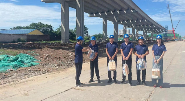 保職工安全、夏日送清涼慰問活動