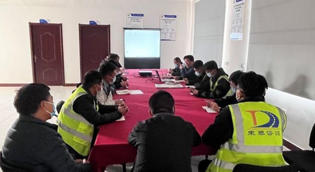 S323樂館線樂陵楊安鎮(zhèn)至樂陵臨邑界段大修工程召開環(huán)保專題例會