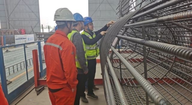 欽州北過境線公路第一總監(jiān)辦三月份綜合大檢查