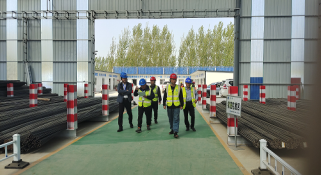 鄒濟(jì)高速三工區(qū)鋼筋加工場(chǎng)和拌合站順利通過(guò)驗(yàn)收