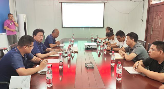 G514齊邯線與S101線交叉口北至禹城高唐界段大中修工程召開安全生產(chǎn)“開工第一課”會(huì)議