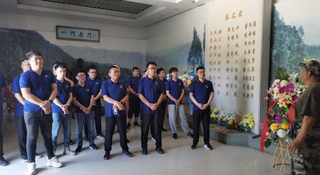 濟(jì)濰、經(jīng)十路項(xiàng)目開展“情系馬鞍山 ，重走抗戰(zhàn)路”主題黨日活動(dòng)