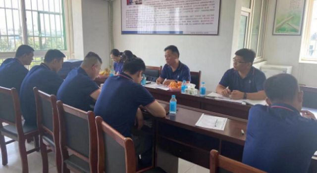 總公司考核組對四公司章丘監(jiān)理項(xiàng)目進(jìn)行半年考核