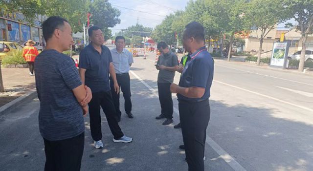 淄博市交通建設(shè)發(fā)展中心對國省道在建項目進(jìn)行檢查