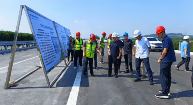 江西省交通投資集團(tuán)吉康改擴建項目辦到濟(jì)廣高速公路濟(jì)南至菏澤段改擴建工程項目二標(biāo)觀摩瀝青老路面病害處治