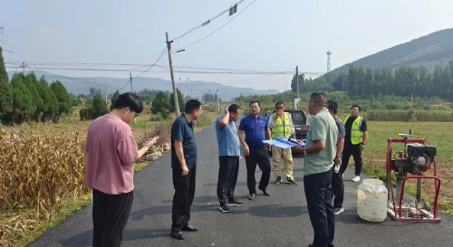 淄博市沂源縣交通運(yùn)輸監(jiān)察執(zhí)法大隊(duì)對(duì)沂源縣2023年度“四好農(nóng)村路”新改建及危橋項(xiàng)目進(jìn)行質(zhì)量、安全監(jiān)督檢查