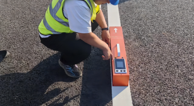 濟(jì)廣高速公路濟(jì)南至菏澤段改擴(kuò)建工程項目標(biāo)線首件工程施工