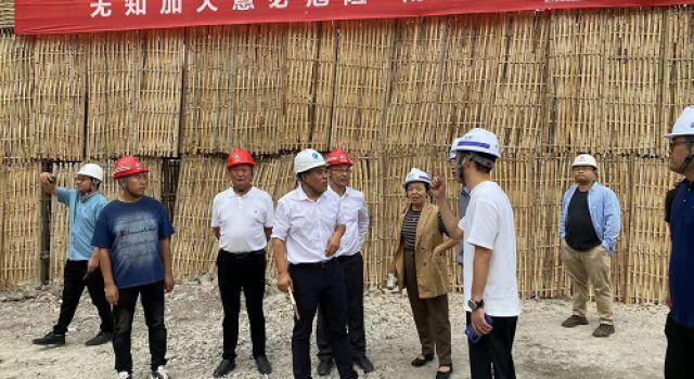 樂清市交通運(yùn)輸局對G104至S325連接線柳市段（一期）工程進(jìn)行第三季度聯(lián)合執(zhí)法大檢查