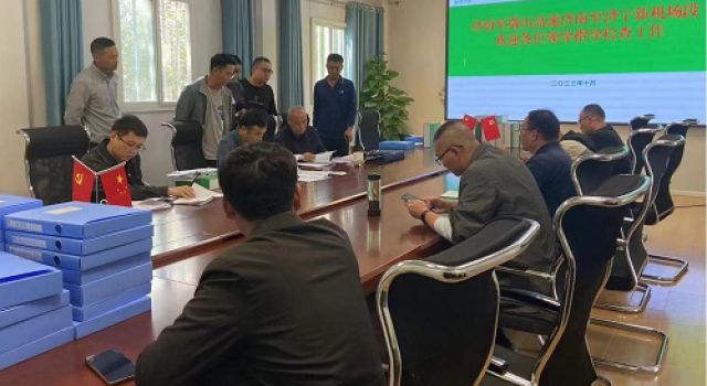 濟(jì)南市交通局對長清段進(jìn)行安全文明施工專項檢查