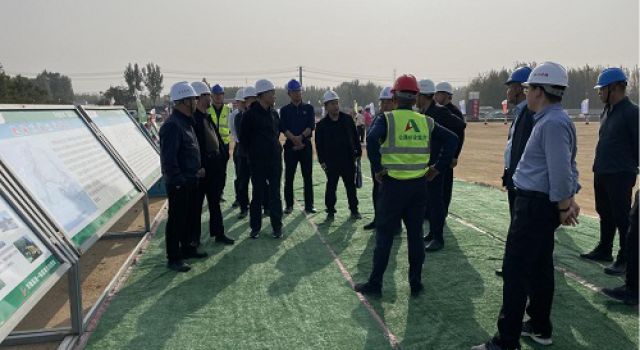 省推進(jìn)辦西部督導(dǎo)組對濟(jì)微高速項目進(jìn)行督導(dǎo)檢查