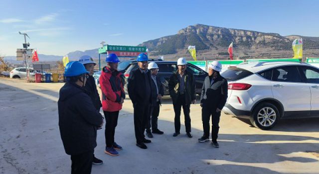 濟(jì)南城鄉(xiāng)交通運(yùn)輸局對濟(jì)微高速一標(biāo)段進(jìn)行安全專項(xiàng)檢查