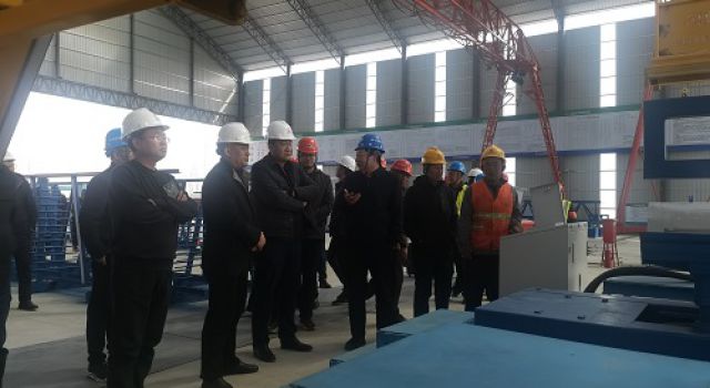 山東省交通運(yùn)輸廳工程建設(shè)事務(wù)中心對董梁高速沈海高速至新泰段工程進(jìn)行督導(dǎo)檢查