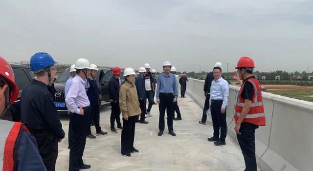 山東省交通運(yùn)輸廳到濟(jì)商高速嘉祥至金鄉(xiāng)段項目開展綜合督導(dǎo)檢查