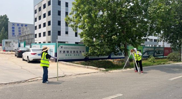 不忘初心、做新時代最美公路人─設(shè)計咨詢公司組織開展周村區(qū)南陳至尚莊道路建設(shè)工程外業(yè)測量和調(diào)查工作