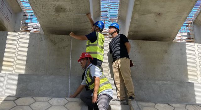 許昌繞城三標(biāo)橋臺(tái)錐坡防護(hù)工程順利通過首件工程終評(píng)驗(yàn)收