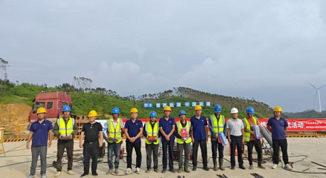 廣西橫欽高速第四總監(jiān)辦聯(lián)合總包部組織所轄11、12、13-1工區(qū)開展鋼筋焊接質(zhì)量大比武活動