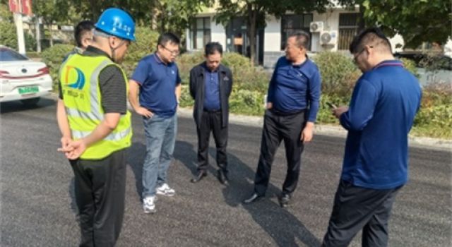 東泰咨詢公司考核組對日照市國省道養(yǎng)護大中修工程進行檢查指導(dǎo)工作