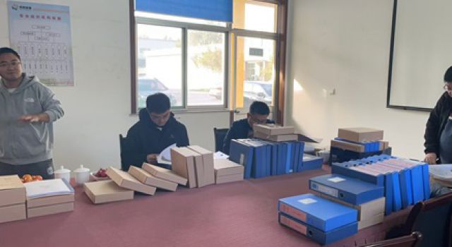 淄博市普通國省道養(yǎng)護(hù)建設(shè)項(xiàng)目組織開展內(nèi)業(yè)檢查