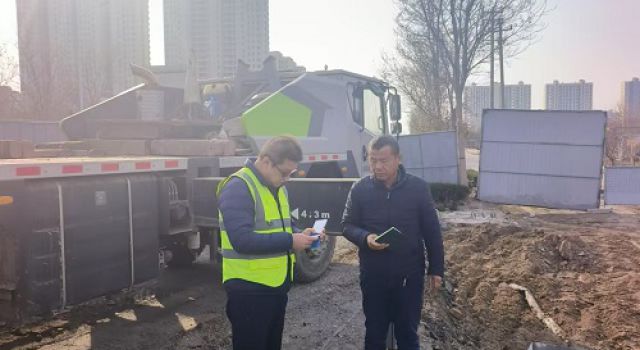 東陳路改擴建工程開展冬季施工安全與質(zhì)量檢查